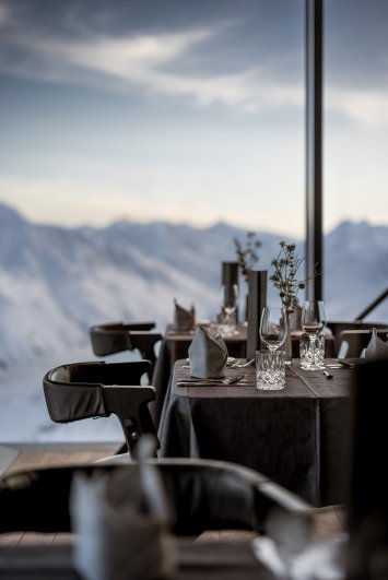 Moderne Architektur am Gaislachkogl in Sölden